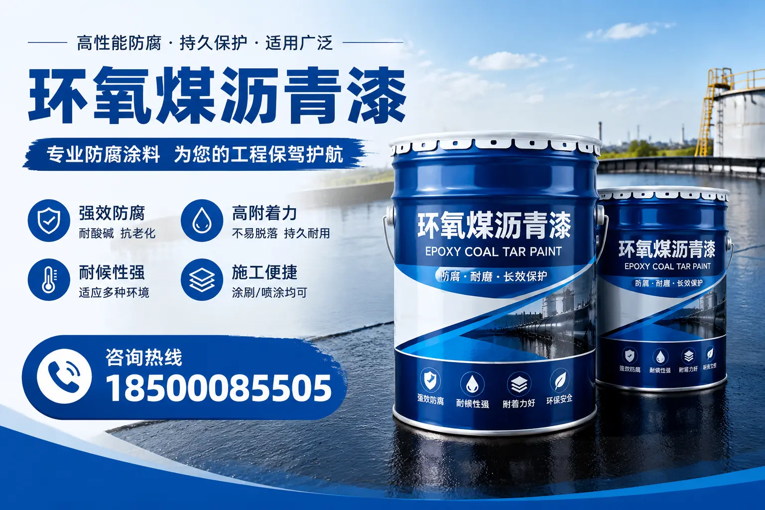 环氧煤沥青漆与其他漆类的比较，常熟用户的选择依据